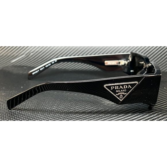 Prada Black 55mm Men's Sunglasses - Picture 3 of 5